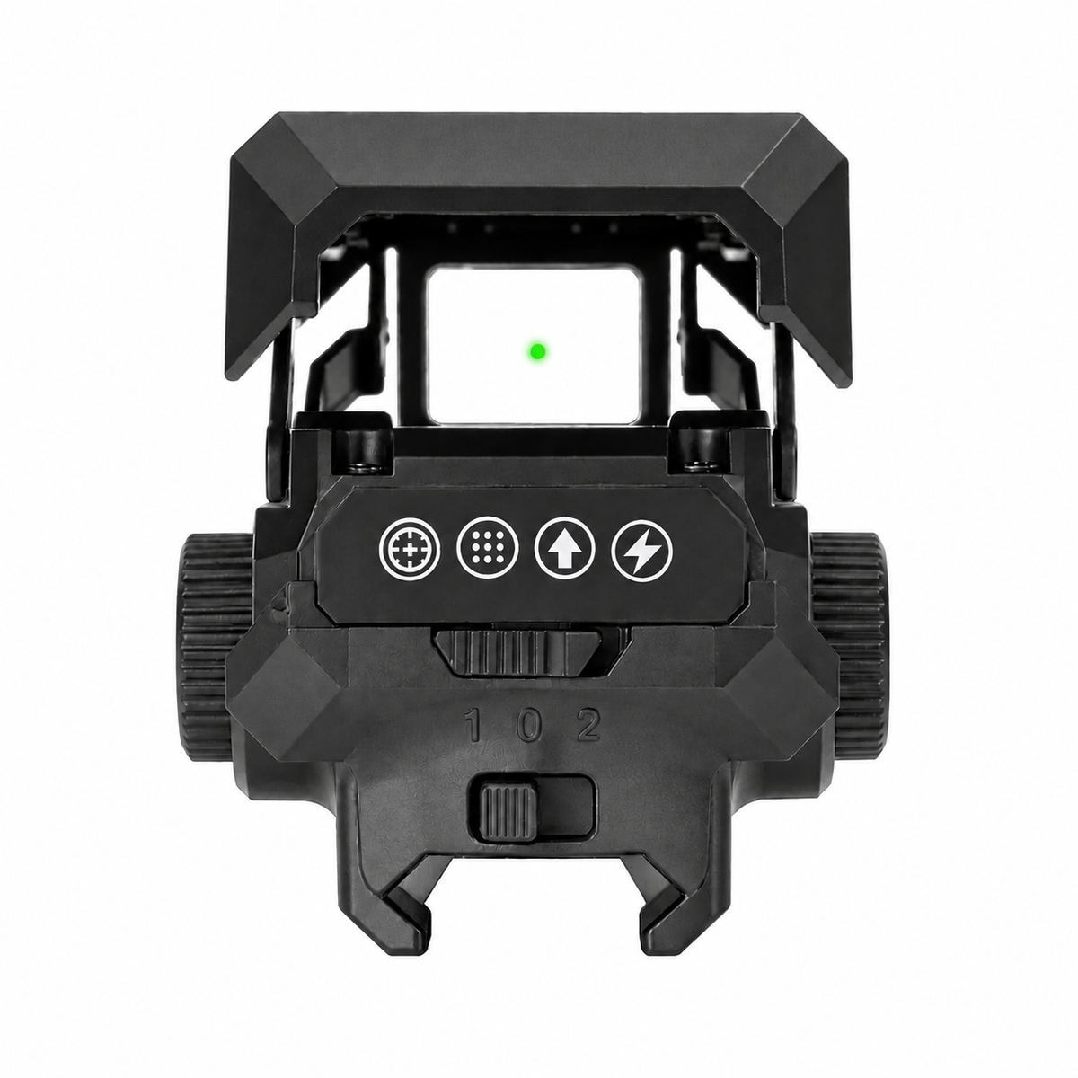 Retractable Holo Sight Gel Blaster Green Dot